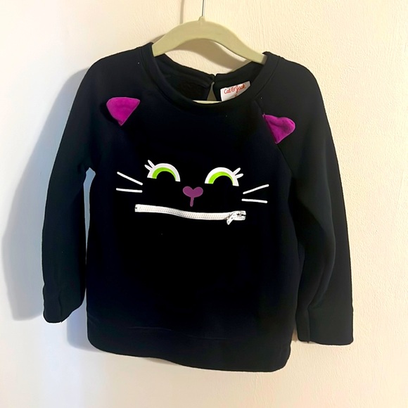 Halloween cat sweatshirt size 4t - Picture 1 of 5